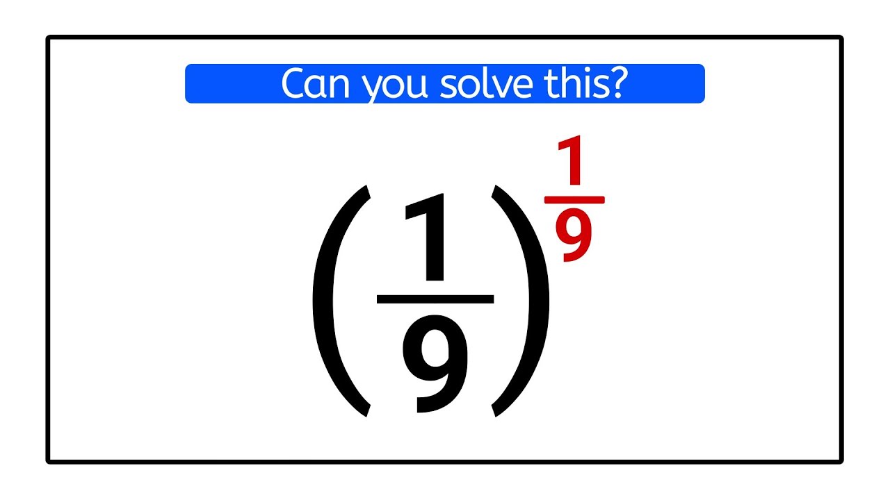 Nice Exponential Problem Usa Mathematical Olympiad Youtube