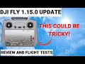 DJI FLY APP 1.15.0 - THIS can be tricky - THIS could HELP you