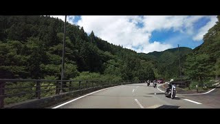 [シネスコ版]旧愛媛県道 地芳峠落出線(国道440号旧道)/地芳峠(四国カルスト)への道[倍速](2021.7.24)