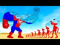 Evolution Of SPIDERMAN Vs Evolution Of MONSTER RADIATION : Returning From The Dead SECRET - FUNNY