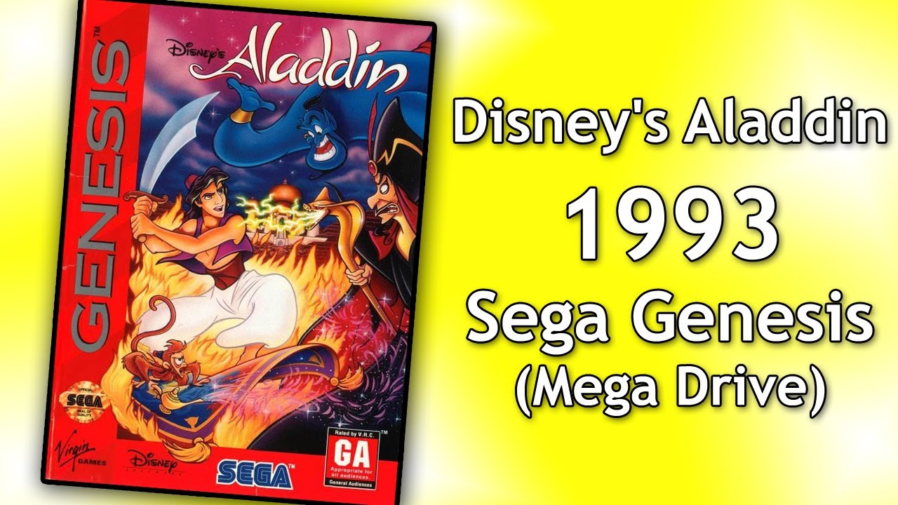 Disney's Aladdin 1993 On Sega Genesis (Mega Drive) - YouTube