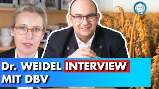 Alice Weidel im Interview mit Deutschen Bauernverband