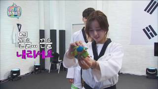 【TVPP】Bo Mi (APINK) - Bomi shows her Taekwondo ability, 보미(에이핑크)- 가 알려주는 태권도@ MLTI