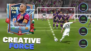 Review RAPHINHA 104 RW Winter Wonders 25 Player Fc Mobile