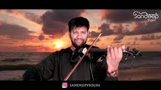 Tujhse Naaraz nahi - Sandeep Thakur | Violin Cover | Virtual home concert Series | Masoom |RD Burman