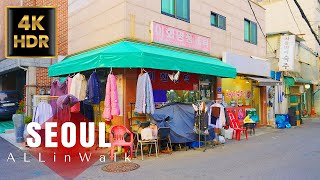 4K Seoul - Walking from Dasan-dong to Dongdaemun DDP Station via Jangchung-dong | 4K Walk | 4K HDR