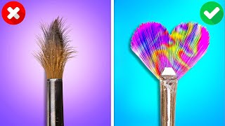 MIX THE COLORS UP! || Fantastic Art Tricks For Beginners! How to Draw Like a Pro by DrawPaw