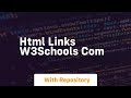Html links w3schools com