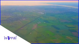 Descent over The Wirral - Commentary