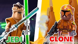 I Made FAMOUS Clones Wars Battles in LEGO!