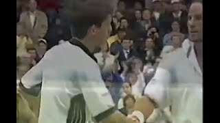 Tim Henman vs Patrick Rafter 1998 Wimbledon R4 Highlights