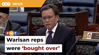 Shafie claims Warisan reps who backed Hajiji ‘bought over’