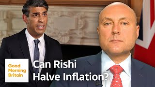 Andrew Griffith MP: Why Isn't Inflation Halving Like Rishi Sunak Planned? | Good Morning Britain