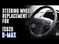 Isuzu D-Max Steering Wheel Removal and PVS Elite Carbon Steering Wheel Install Video