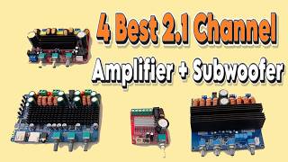 Best 2.1 Channel Amplifier board with Subwoofer Outputs (2024)