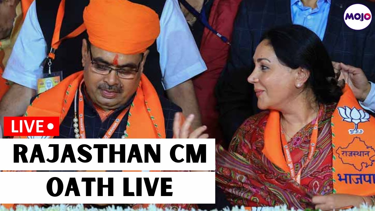 Rajasthan CM Oath LIVE | PM Modi Attends Swearing-in Ceremony Of ...