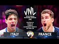 Italy vs France - Quarter Finals | Men's VNL 2024