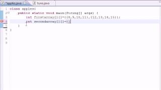 Java Video Tutorial Part 33 | Multidimensional Arrays