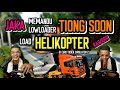 SCANIA RJL 4SERIES 'TIONG SOON' LOWLOADER LOAD SPECIAL 'HELIKOPTER' RAWRRRR - ETS2