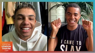 Noah Thomas and Layton Williams chat Everybody's Talking About Jamie | Zoom Interview