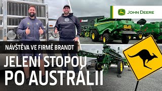 Jelení stopou po Austrálii - Návštěva ve firmě Brandt