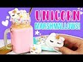 How to Make UNICORN Marshmallows and Hot Chocolate! π