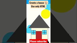 Create a Mini house 🏠 #coding #code