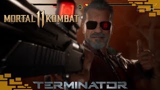 Mortal Kombat 11 - Terminator T-800 - Torre Clasica+Ending ( Gameplay No Commentary )