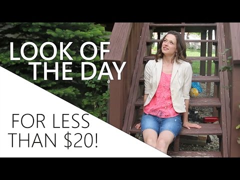 Look of the Day - thrifted for less than $20! Look of the Day - thrifted for less than $20!