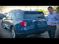 How to open the trunk on the 2020 Ford Explorer XLT | Ford Explorer SUV