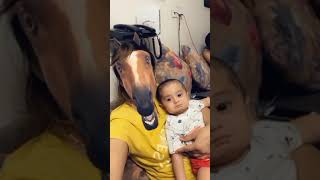 😂😂😱Amazing Donkey face challenge