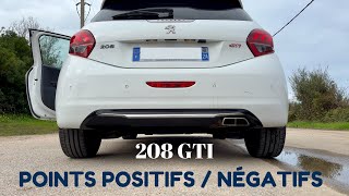 Peugeot 208 GTI : Points POSITIFS / NÉGATIFS ⚖️