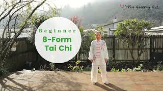 8 Form Tai Chi- Full Demo- Perfect for Home Practice in a small space- Tai Chi for Beginners