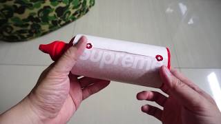 Supreme x SIGG Red Traveller Steel Water Bottle Unboxing \u0026 Hypebeast Review vs BAPE Nalgene! Legit