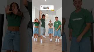 OBSESSED WITH THE BONDE DAS ONCINHAS DANCE TREND! 😍😅 #dance #trend #viral #couple #funny #shorts