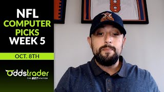 NFL Computer Picks | Week 5 Smart AI Predictions by Jefe Picks (Oct. 8th)