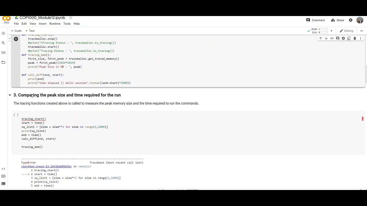 Cop1000 12 3 Code Tracing Youtube