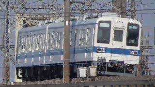 【東武 8000系 事業用車 8506F 「試運転幕」で、東武日光線 単独試運転！】普段 南栗橋構内にいる 8506Fが何故 日光線で試運転？