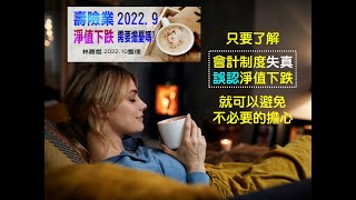 壽險業2022年9月淨值下跌，需要擔憂嗎？