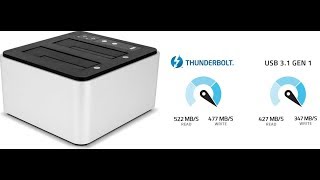 OWC Drive Dock With Thunderbolt 2 and USB 3.1 Gen 1 Unboxing Review