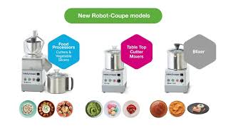 Robot-Coupe 5-7 range - Food Processors, Cutters, Blixer