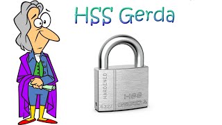 The HSS Gerda Picked and Gutted - The Disc Detainer Lock That Should Be The Standard