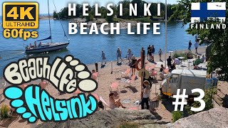 🇫🇮 BEACH LIFE #3 HELSINKI - See 8 Stunning Beach and Island Destinations - Diverse Nature - 4K Video