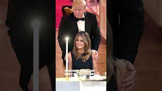 The President Donald Trump and First Lady Melania Trump radiate true regal elegance. #shorts #trump