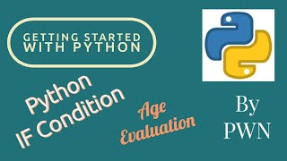 If condition example in python | basic age calculation program in python using if condition|PART #12