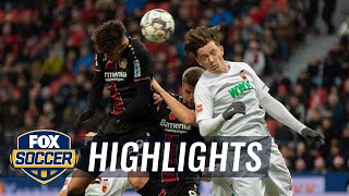 Bayer Leverkusen vs. FC Augsburg | 2018-19 Bundesliga Highlights