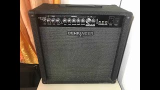 Behringer GTX 60 Guitar Amplifier with Bugera 12\