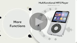 AGPTEK A52 Silver MP3 Player unboxing. Is this the new Creative Zen Vision: M? Why is it underrated?