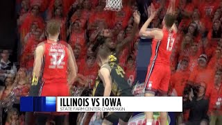 Illinois bounces back with big win over Iowa