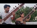Sitar Symphony | Indian Classical Music | Father Daughter Duet |#youtube #shorts #viral #sitar